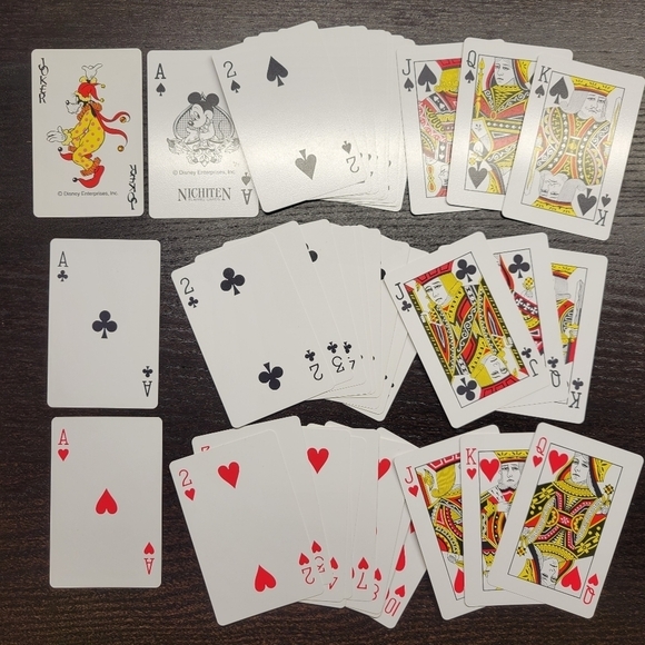 DISNEY JAPAN 1992 NICHITEN VINTAGE MICKEY MINIE PLAYING CARDS [BNIB] - Picture 9 of 14